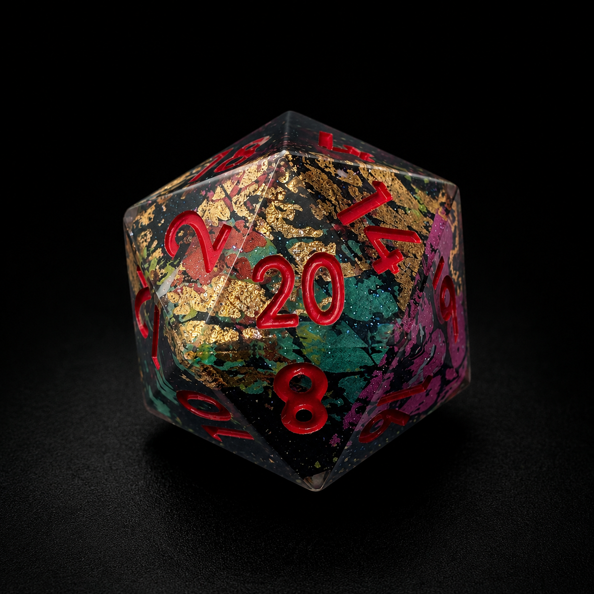 Crimson Masquerade - Sharp Edge Resin