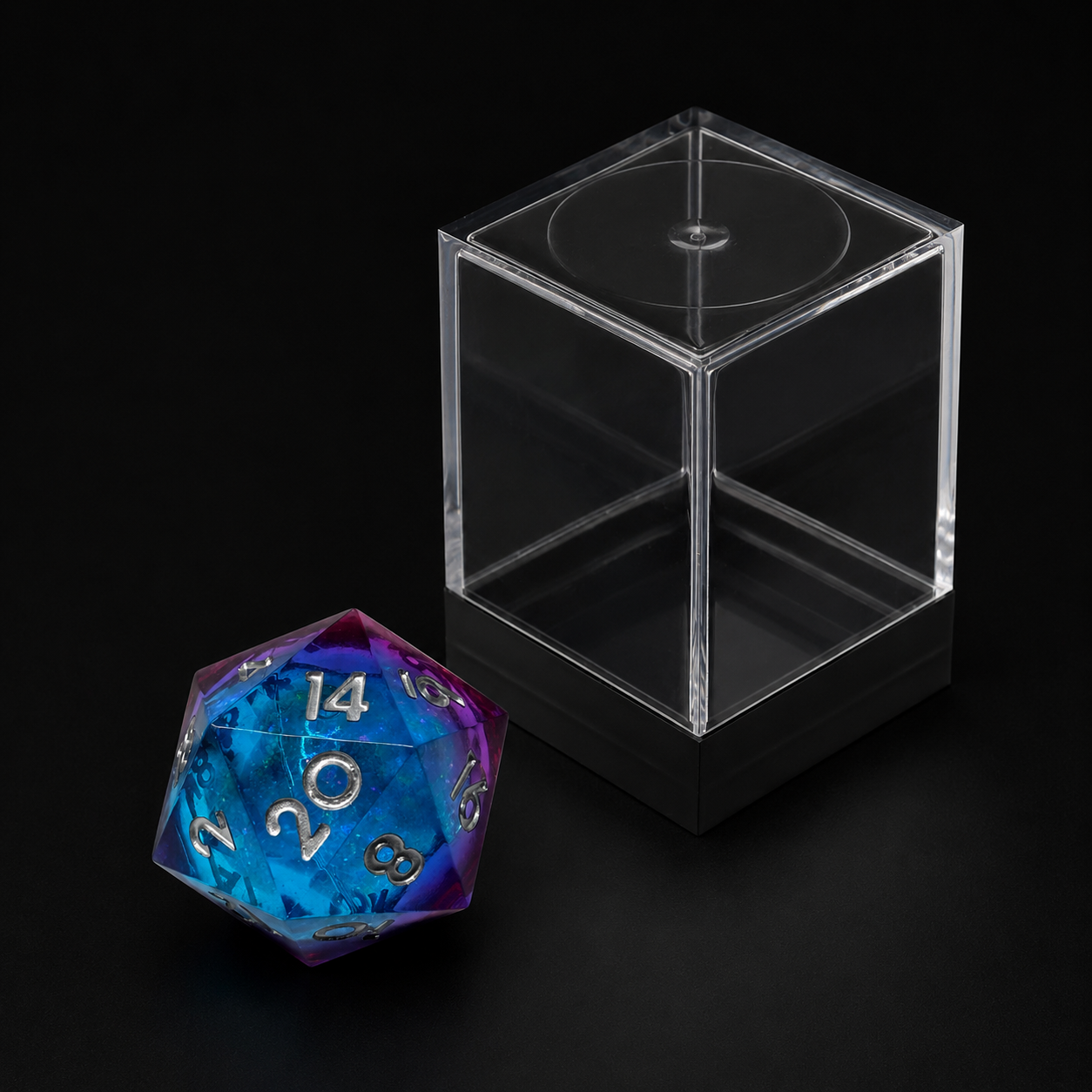 Mythical Blue - D20 (33MM)