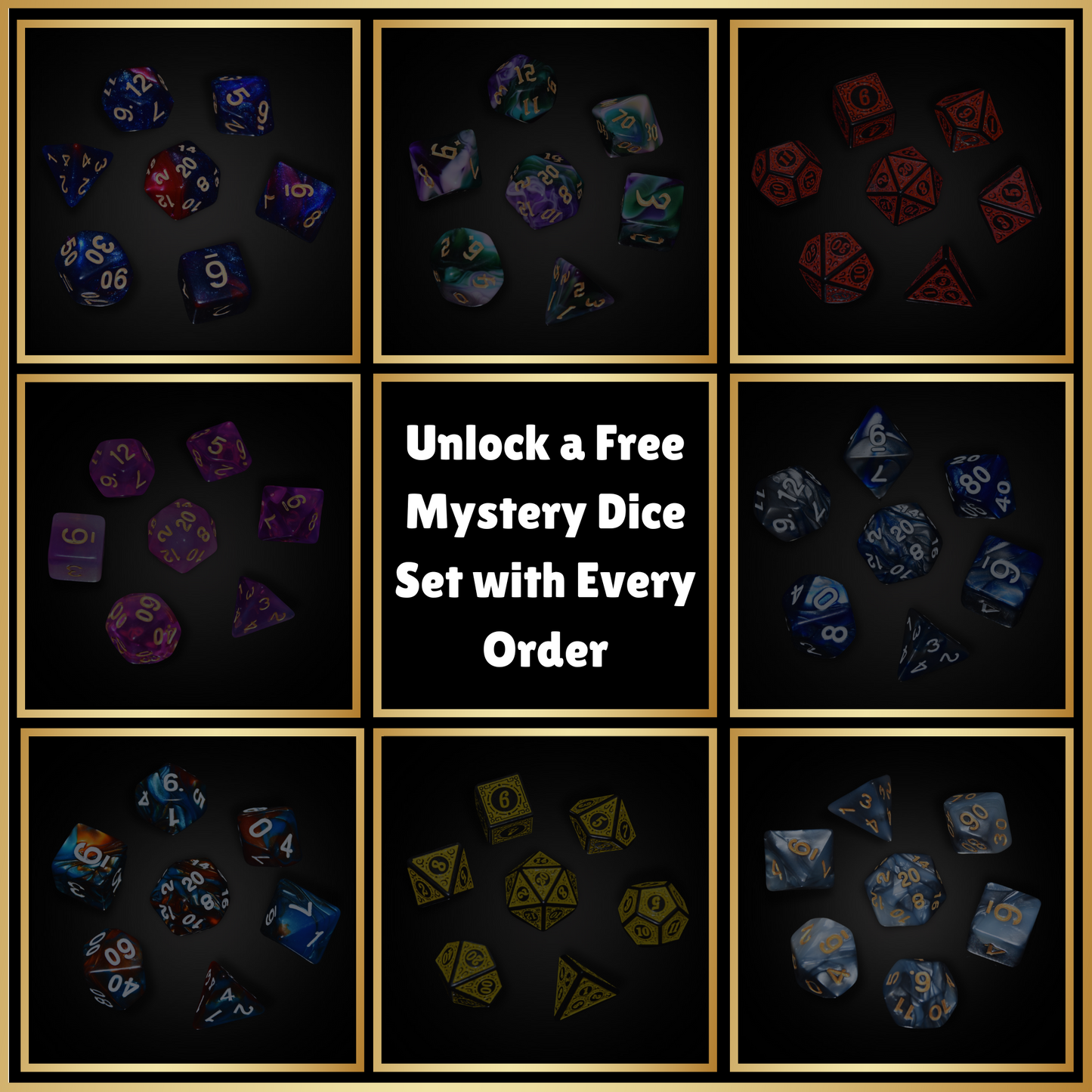 Metal Bullet Revolver Dice Set