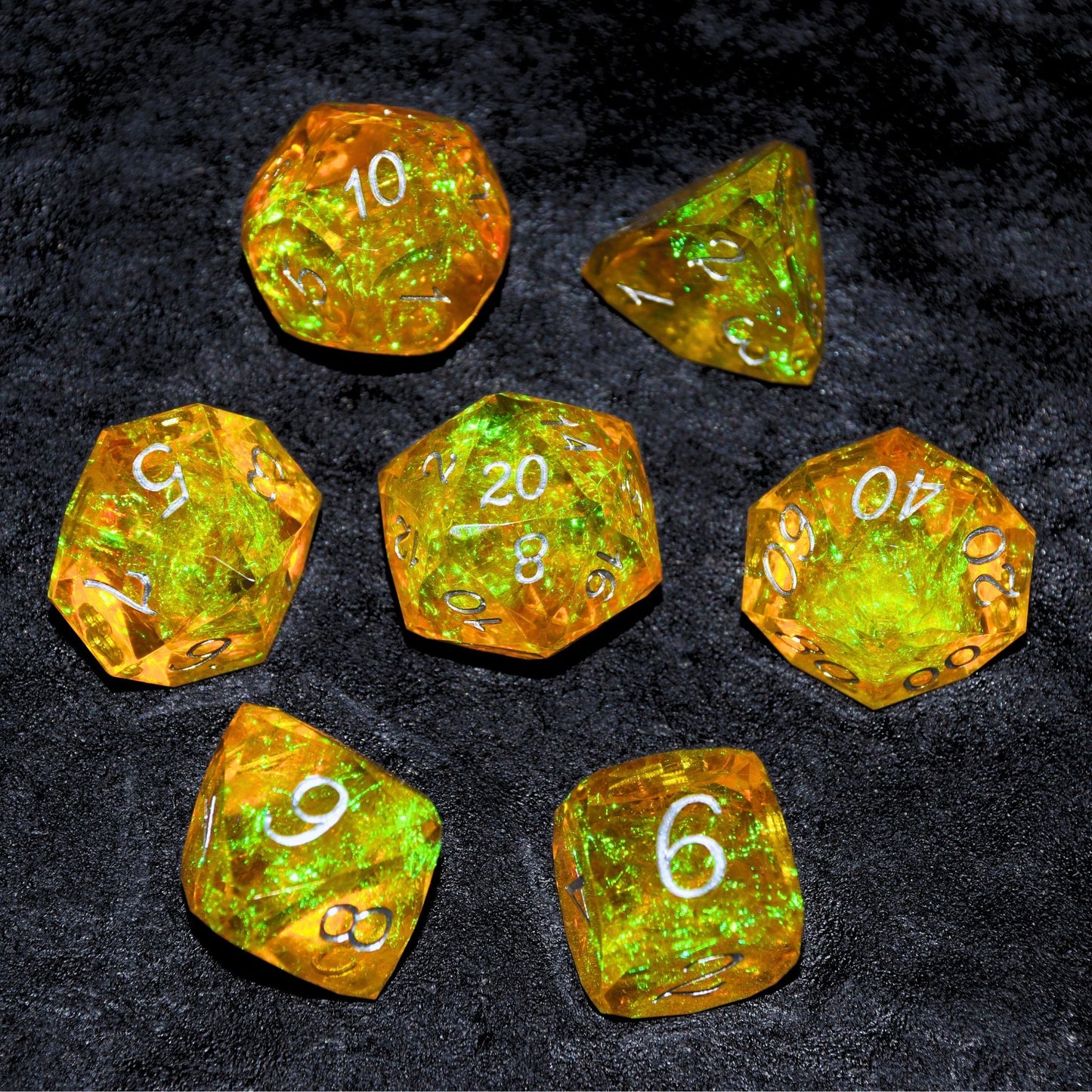Crystal Honey Sap - Gem Cut Resin Set