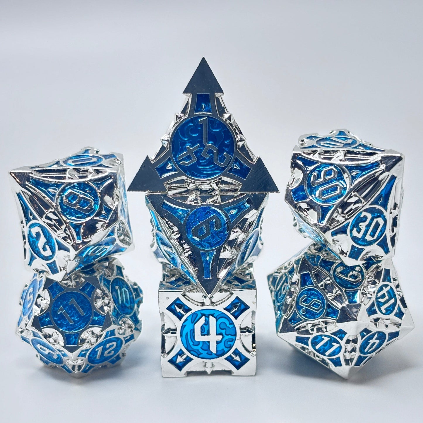 Metal Azure Silver