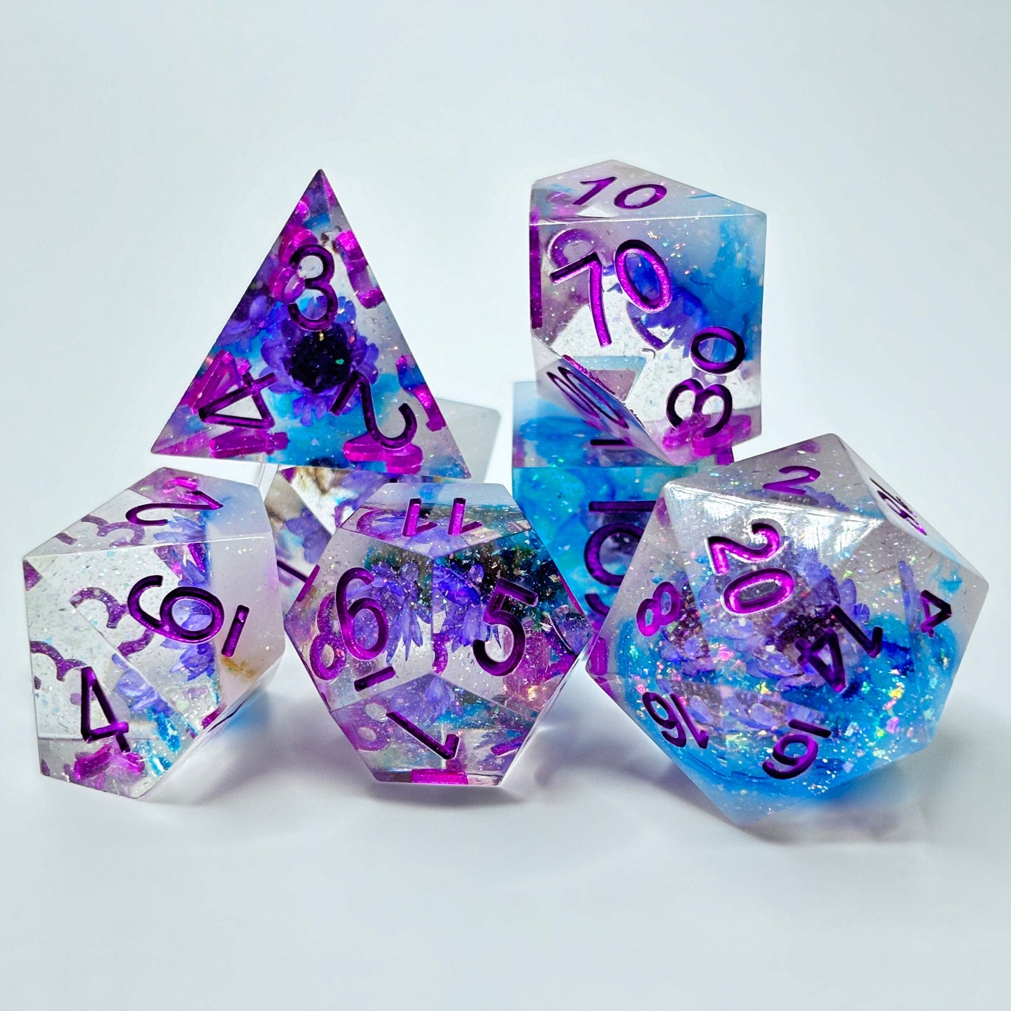 Sharp Edge Resin Mystical Winter Orchid