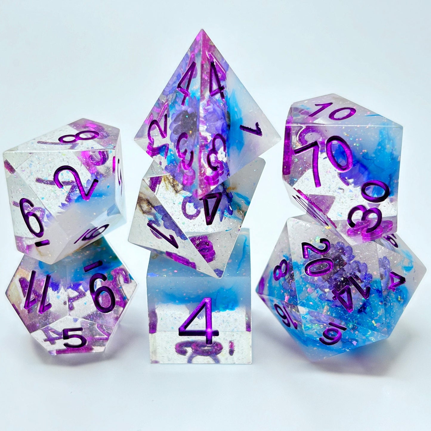 Sharp Edge Resin Mystical Winter Orchid