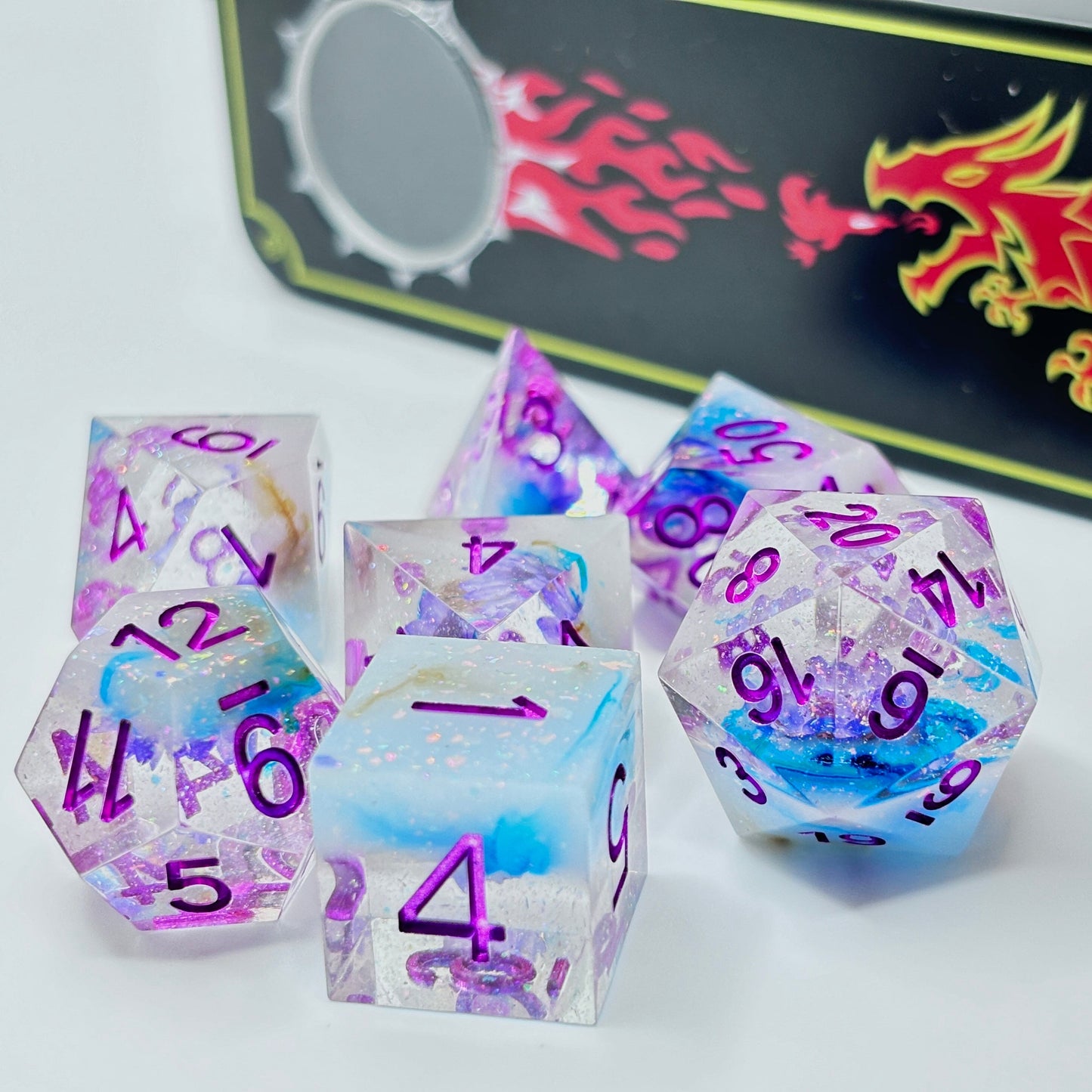Sharp Edge Resin Mystical Winter Orchid