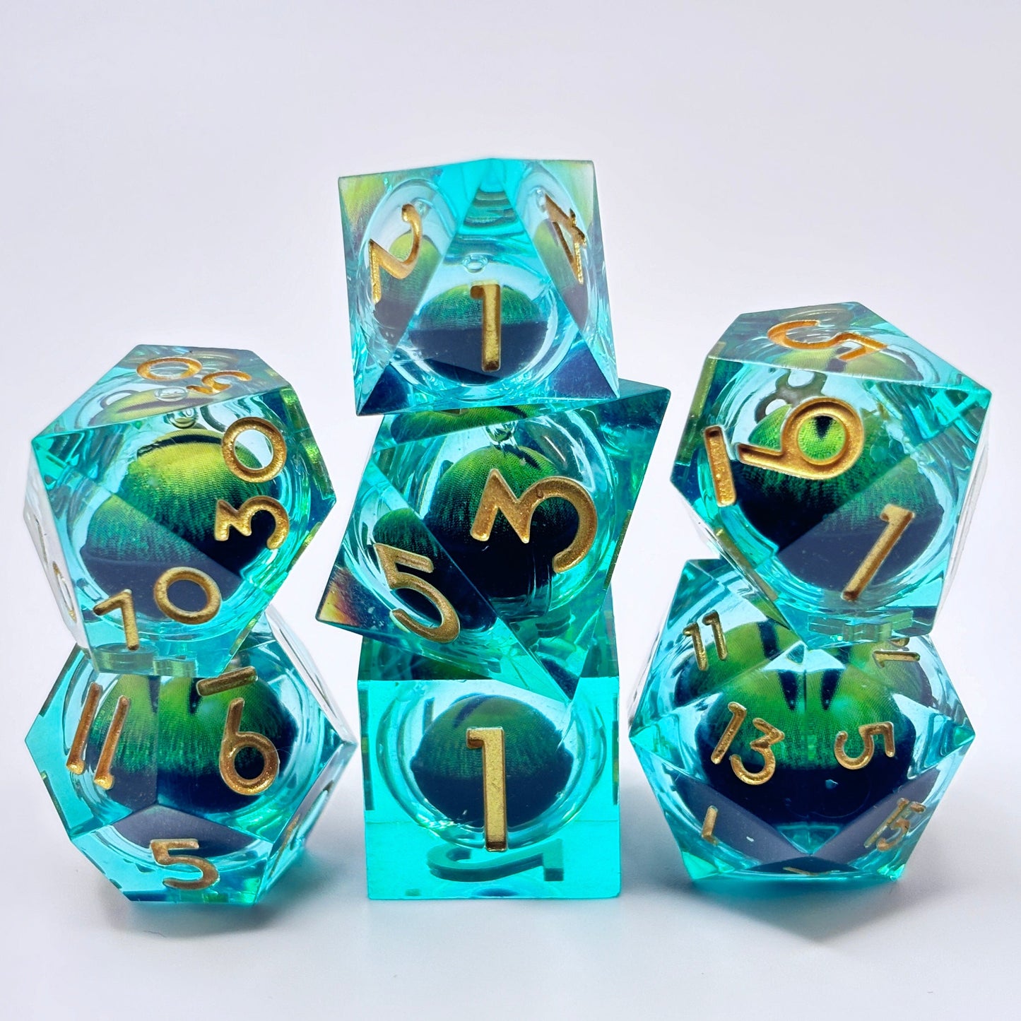 Liquid Core Emerald Dragons Eye