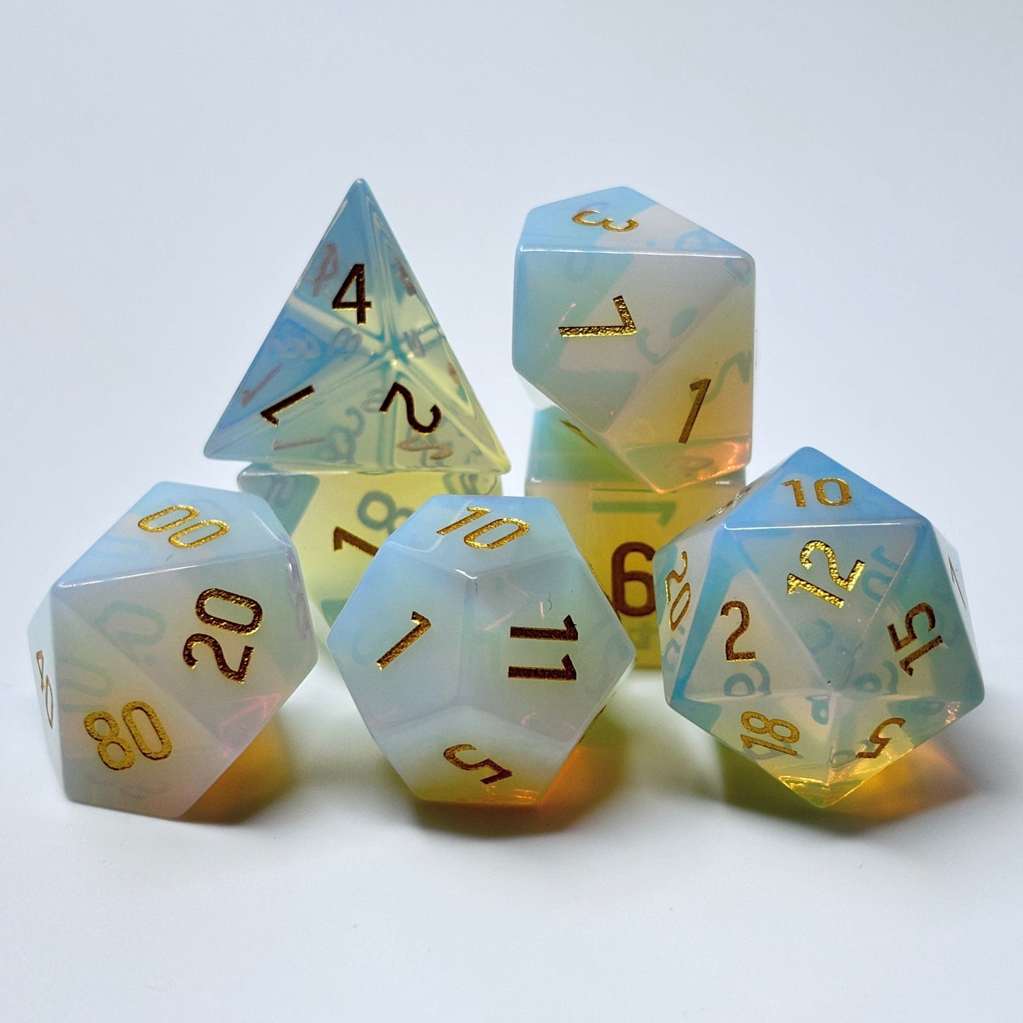 Stone Opalite Crystal Blue (Reflective Tint)