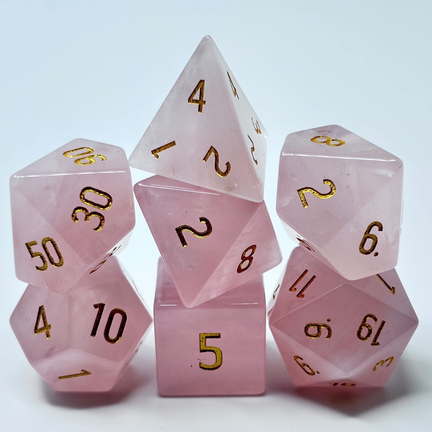 Stone Rose Quartz Petalshard