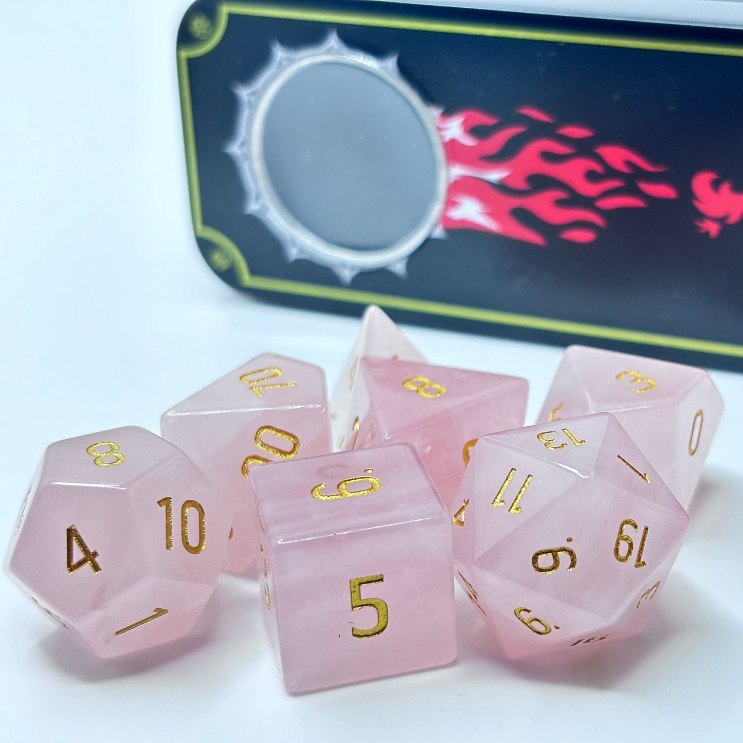 Stone Rose Quartz Petalshard