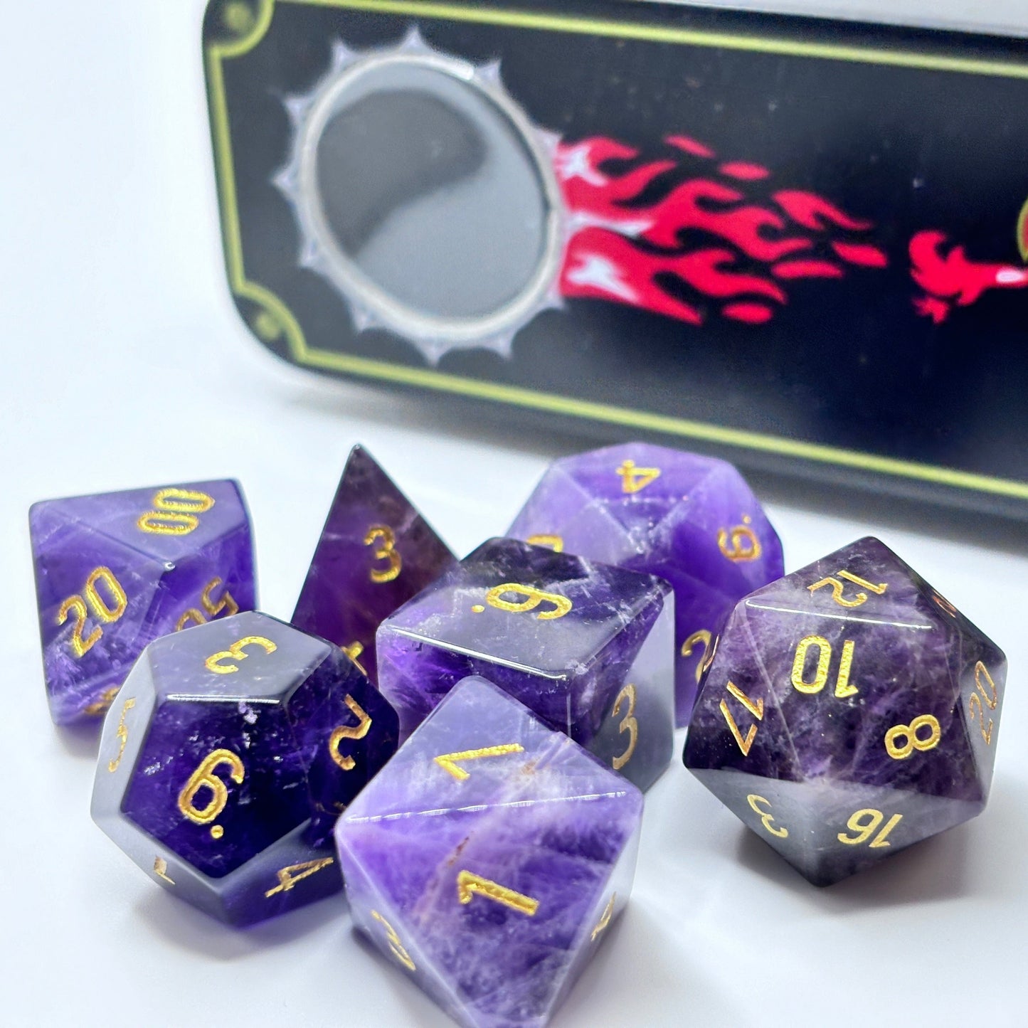 Stone Enchanted Amethyst Purple