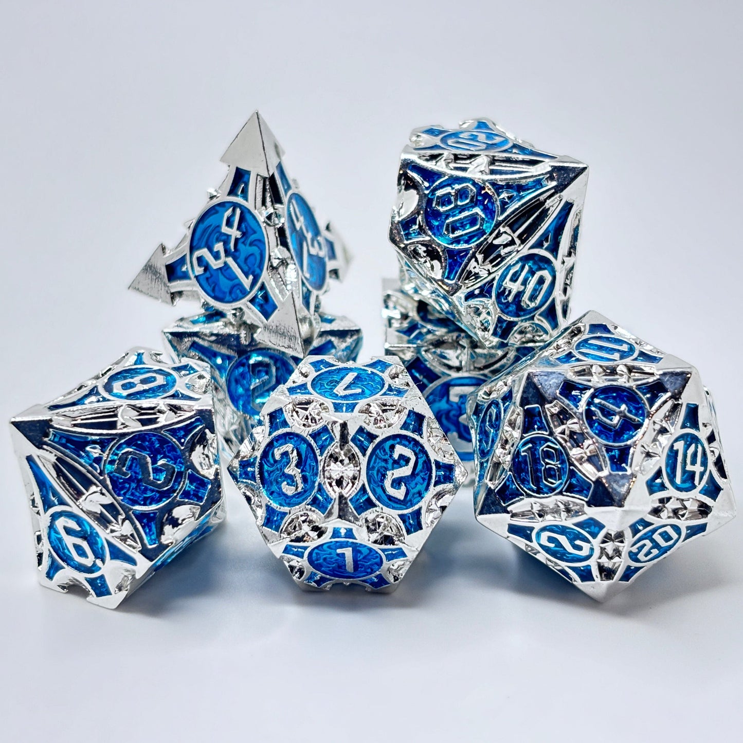 Metal Azure Silver