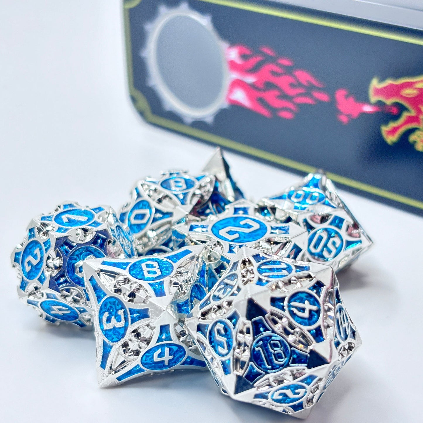 Metal Azure Silver