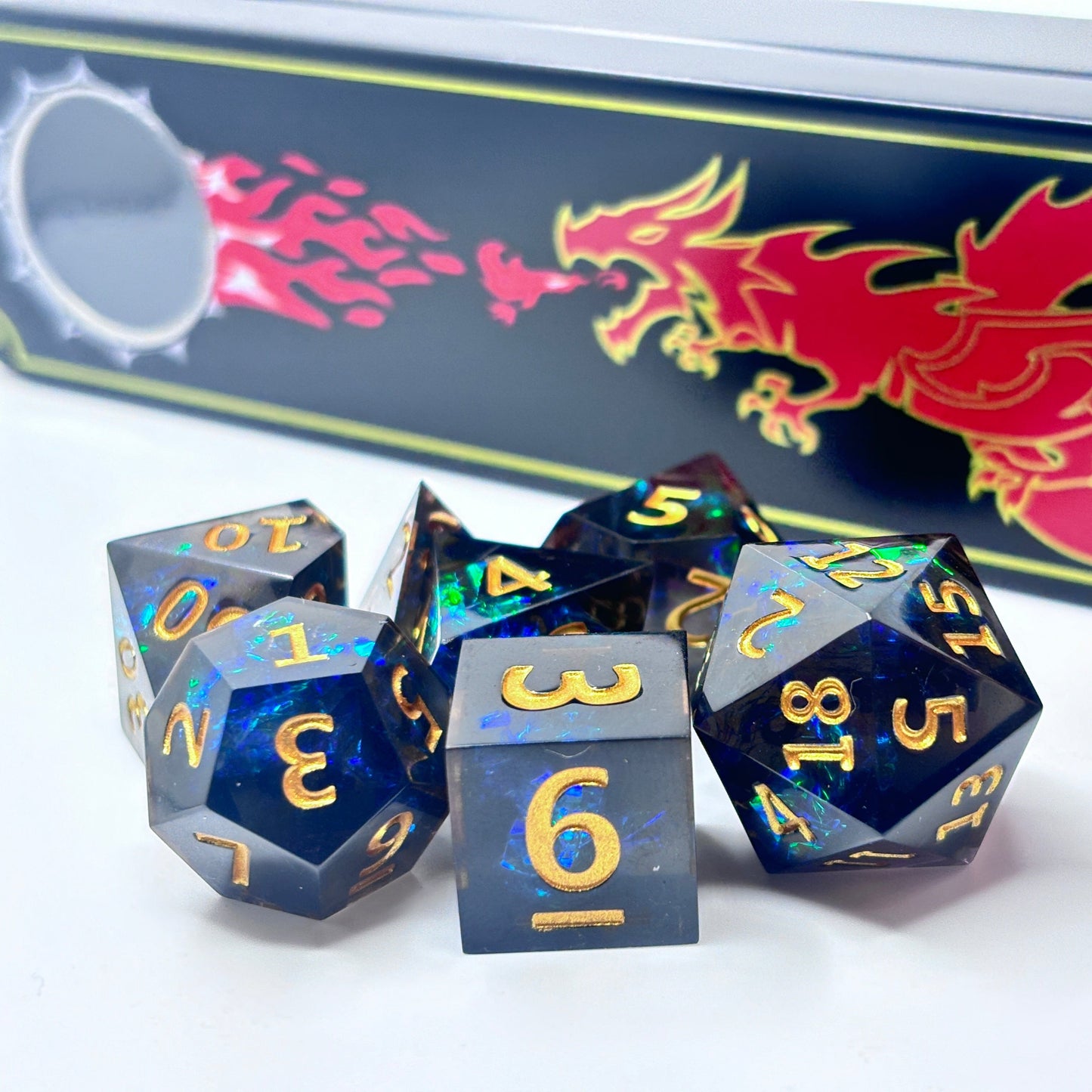 Sharp Edge Resin Leviathan's Abyss (Gold Numbers)