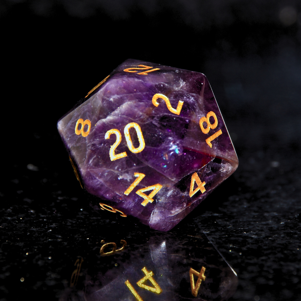 Stone Enchanted Amethyst Purple