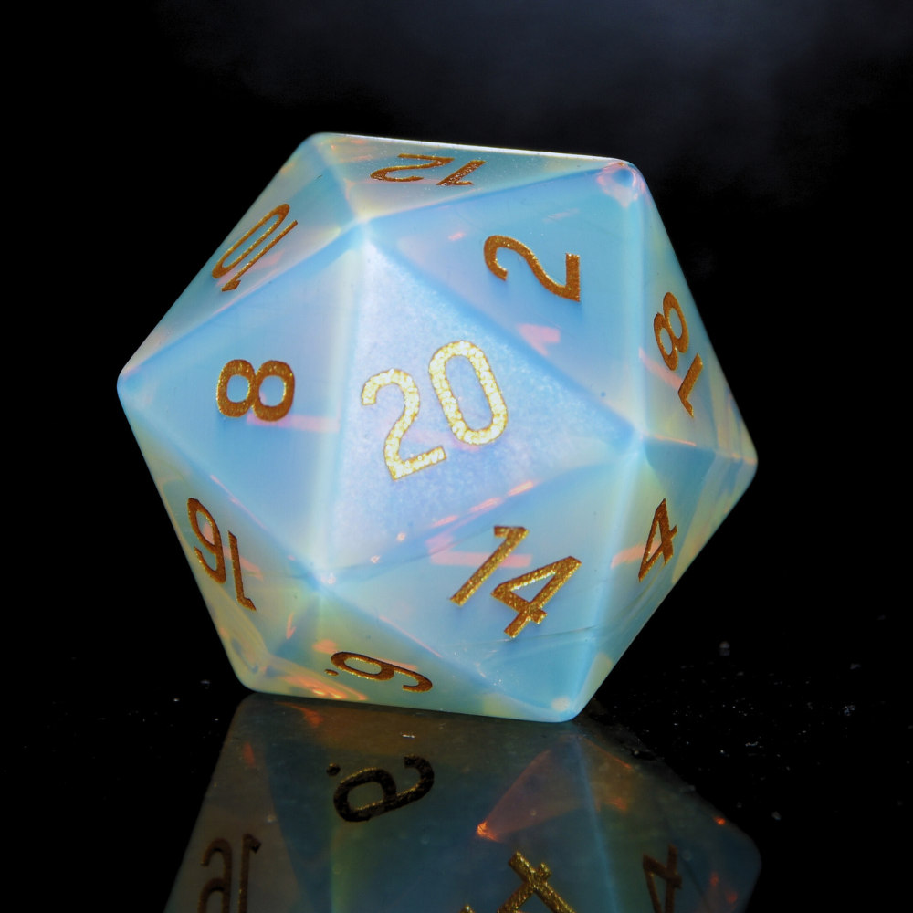 Stone Opalite Crystal Blue (Reflective Tint)