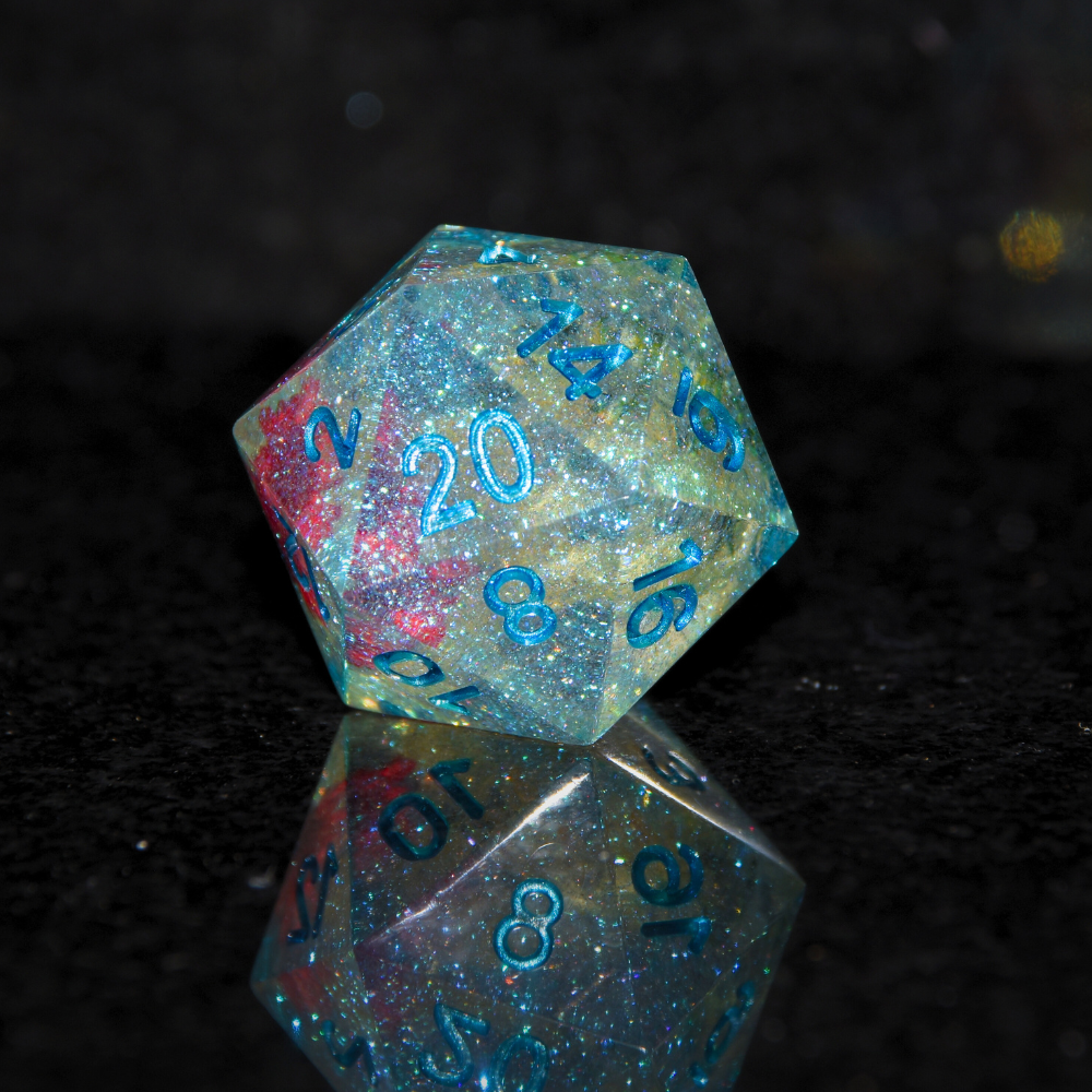 Sharp Edge Resin Frozen Floral Paradise