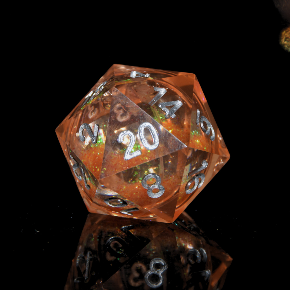 Liquid Core Orange Stardust