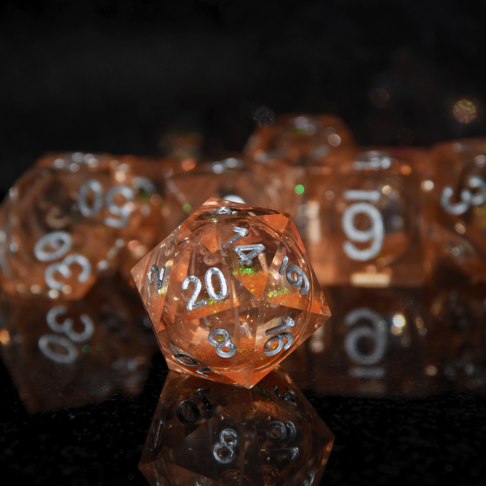 Liquid Core Orange Stardust