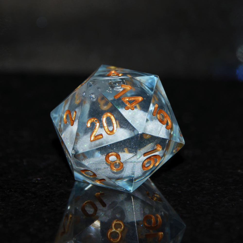 Liquid Core Blue Blizzard Flurry
