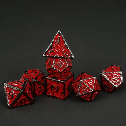 Druid's Blood Grove - Metal Dice Set