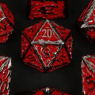 Druid's Blood Grove - Metal Dice Set
