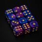 Astral Bloom - Acrylic D6 Set