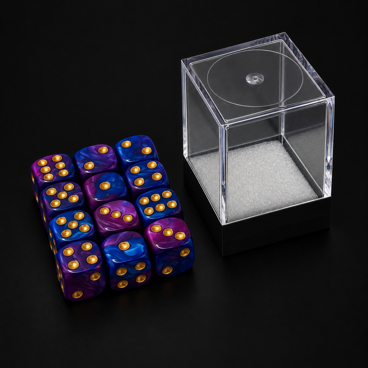 Astral Bloom - Acrylic D6 Set