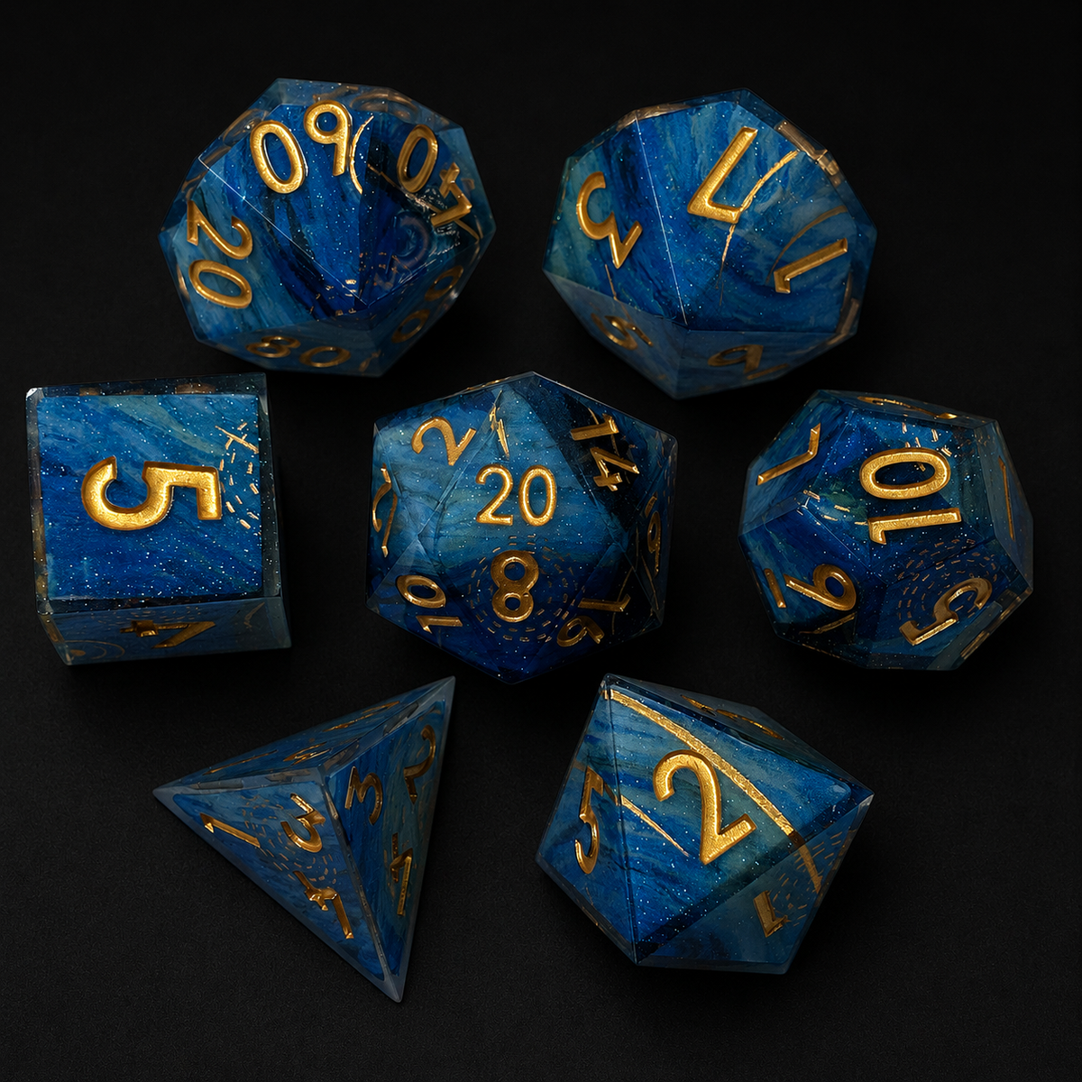 Starry Nightfall - Sharp Edge Resin