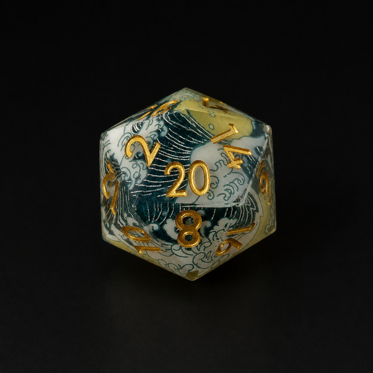 Kintsugi Tides - Sharp Edge Resin