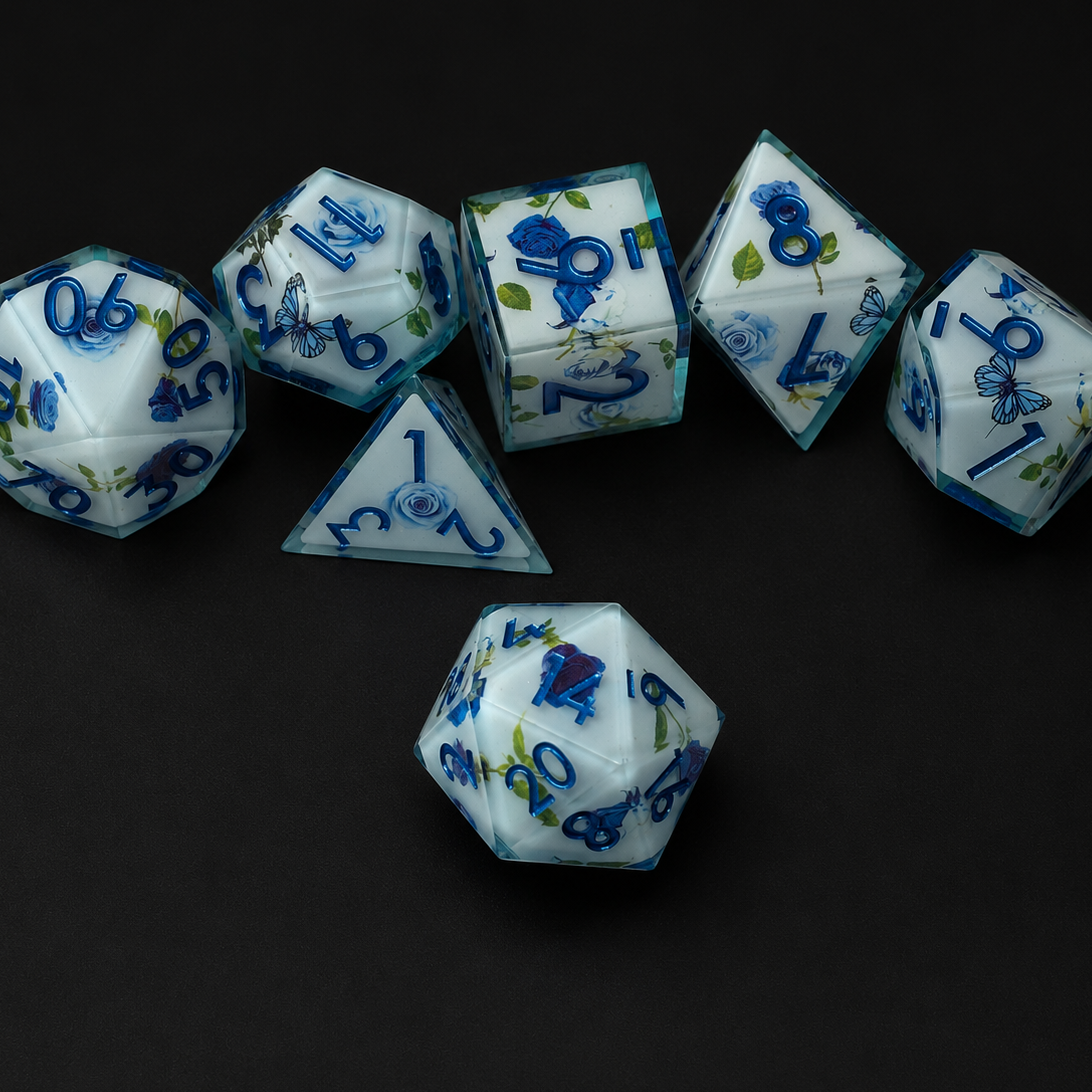 Blue Porcelain - Sharp Edge Resin
