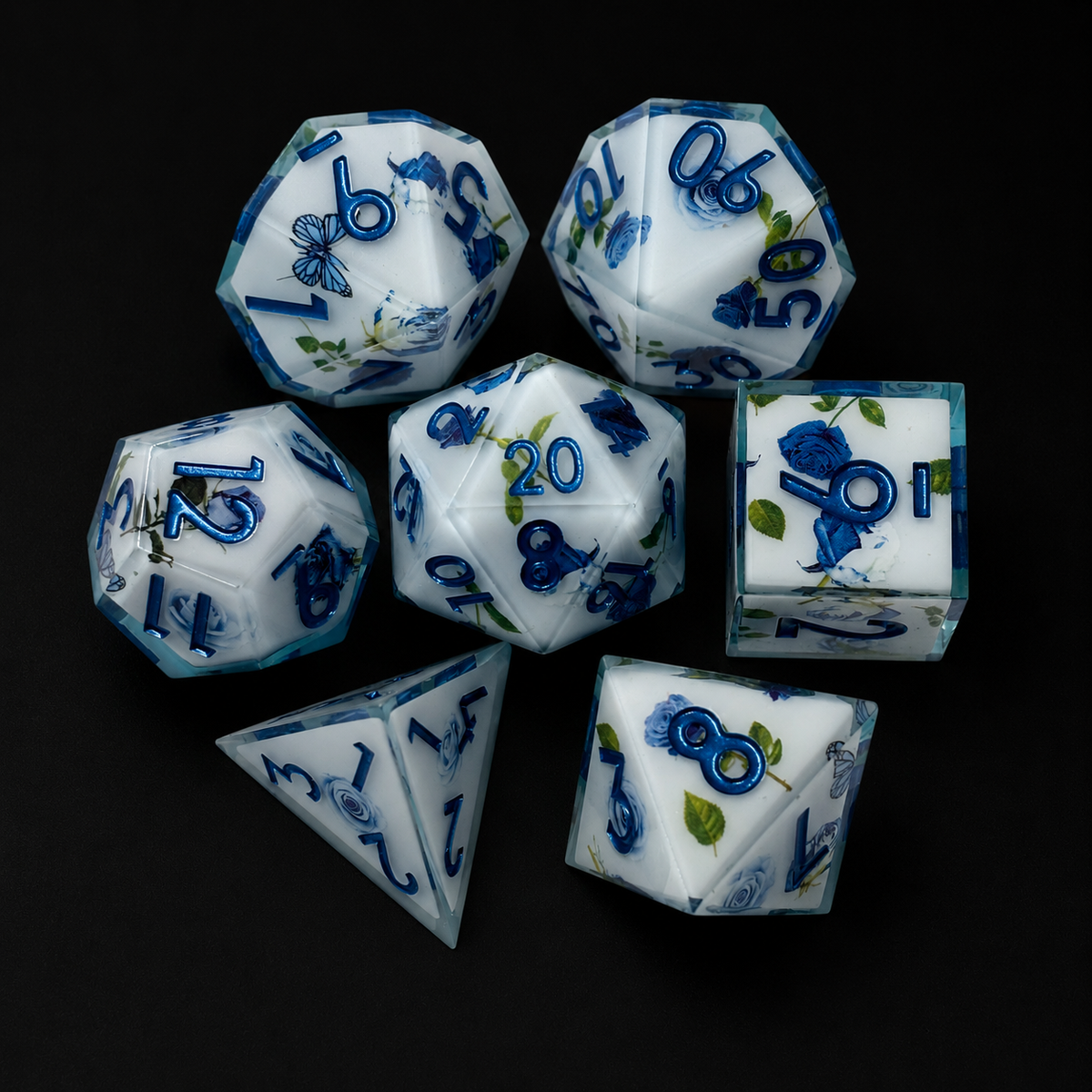 Blue Porcelain - Sharp Edge Resin