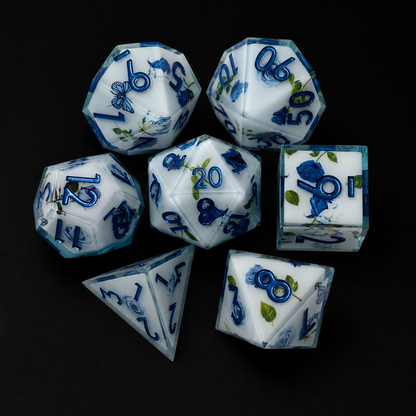 Blue Porcelain - Sharp Edge Resin