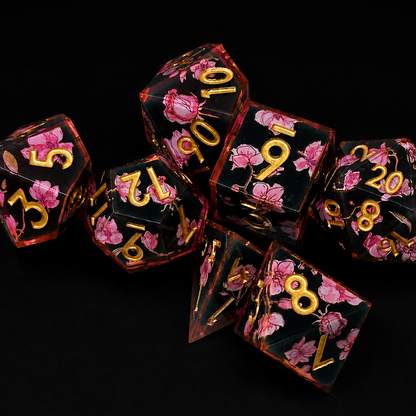 Obsidian Bloom - Sharp Edge Resin