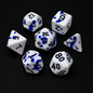 Azure Splash - Acrylic Dice