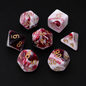 Crimson Monolith - Acrylic Dice