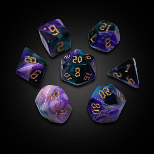 Wyrmfire Alloy - Acrylic Dice