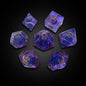 Purple Blizzard Flurry - Liquid Core Dice
