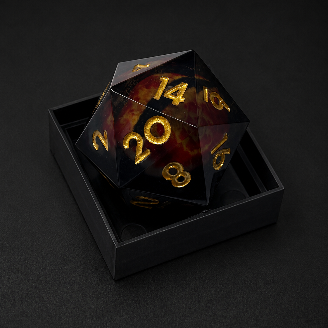 Crimson Dragon - D20 (33MM)