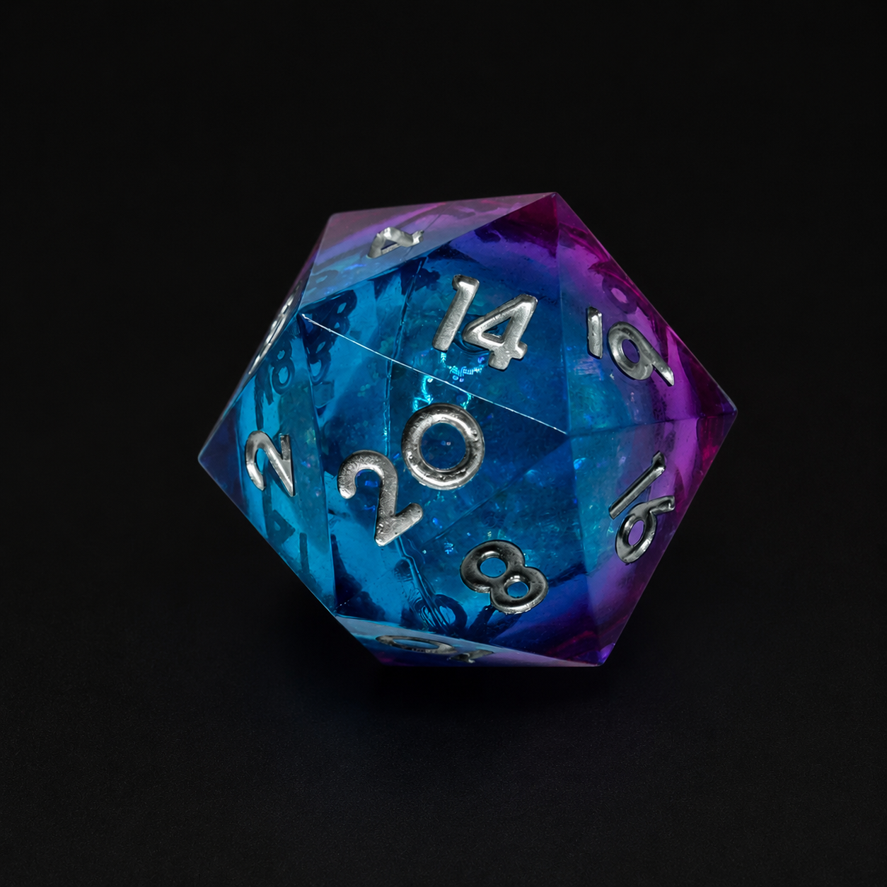 Mythical Blue - D20 (33MM)