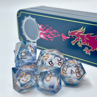 Liquid Core Blue Blizzard Flurry