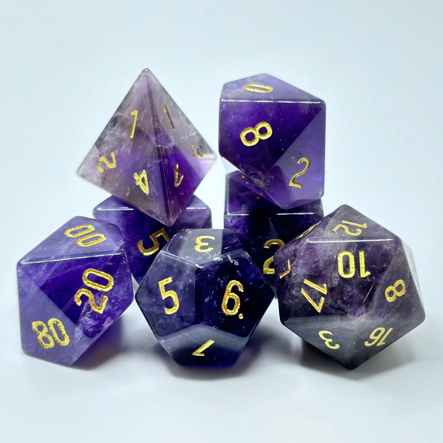 Stone Enchanted Amethyst Purple