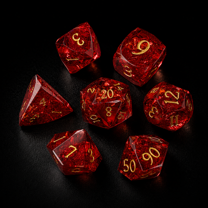 Inferno Rift - Gem Cut Resin