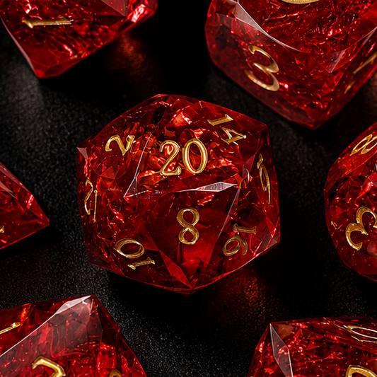 Inferno Rift - Gem Cut Resin
