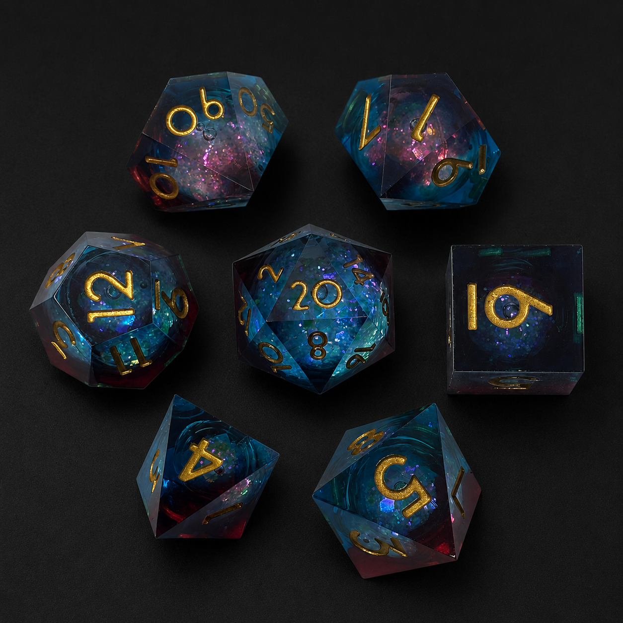Frostfire Orb - Liquid Core Dice