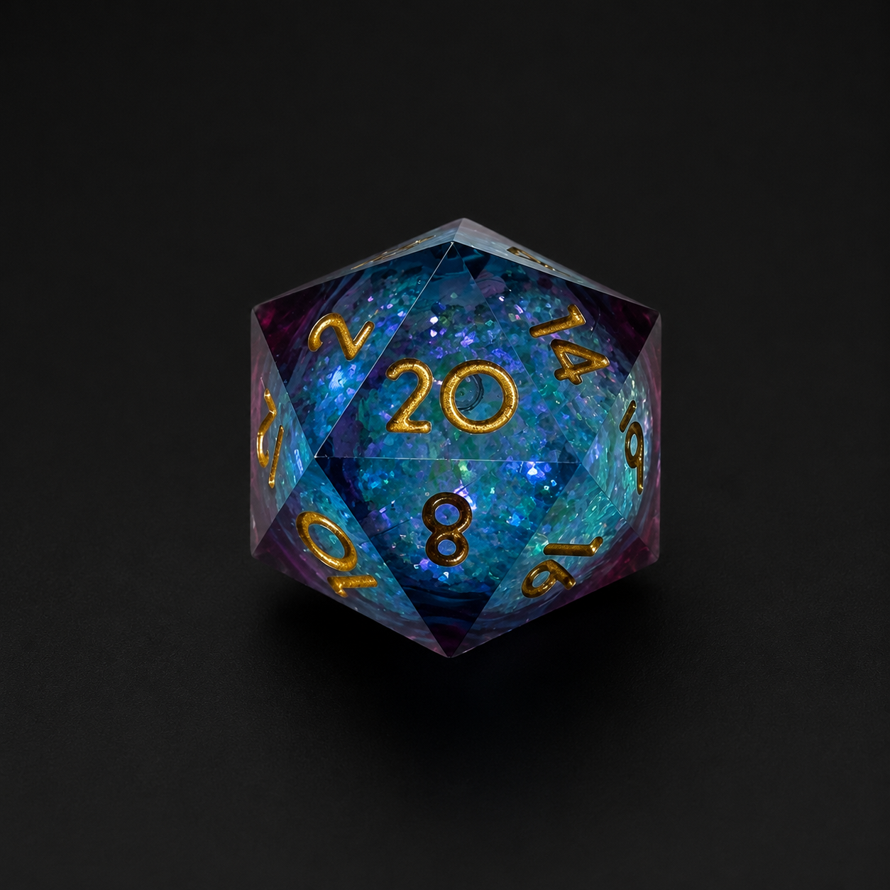 Frostfire Orb - Liquid Core Dice