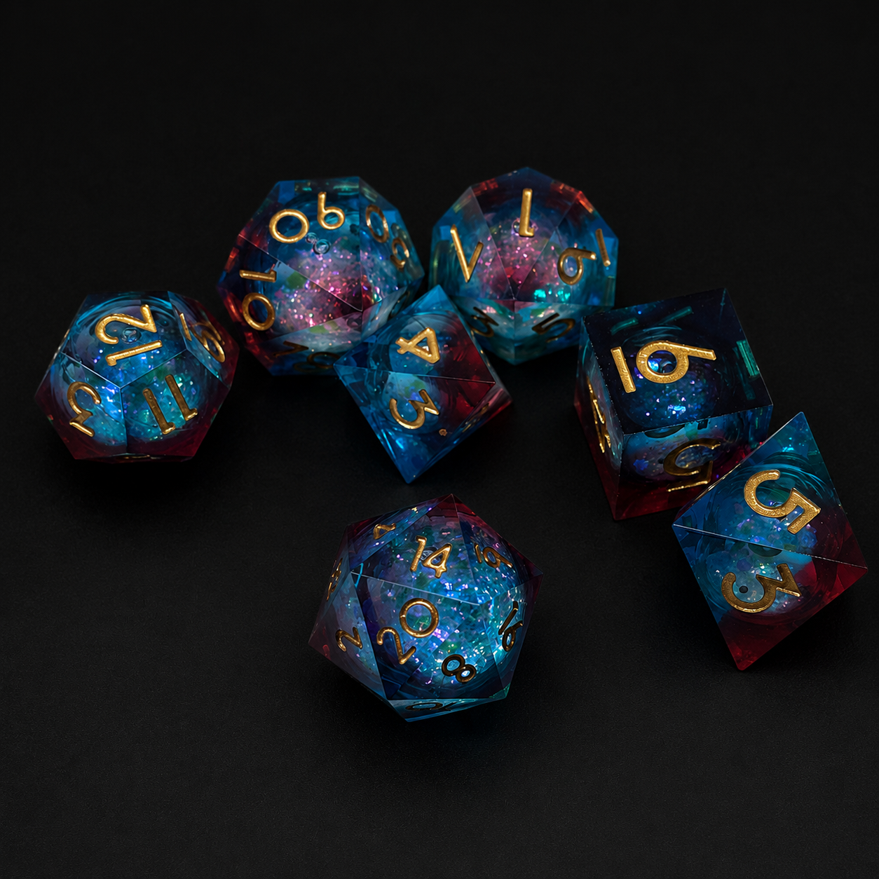 Frostfire Orb - Liquid Core Dice