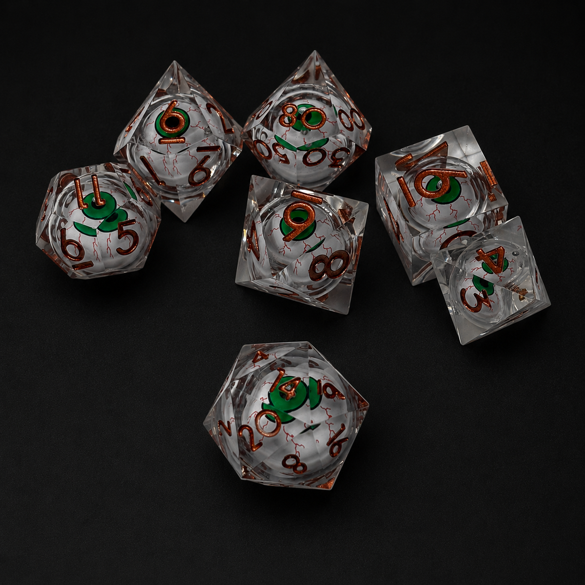 Eye Of Misfortune - Liquid Core Dice