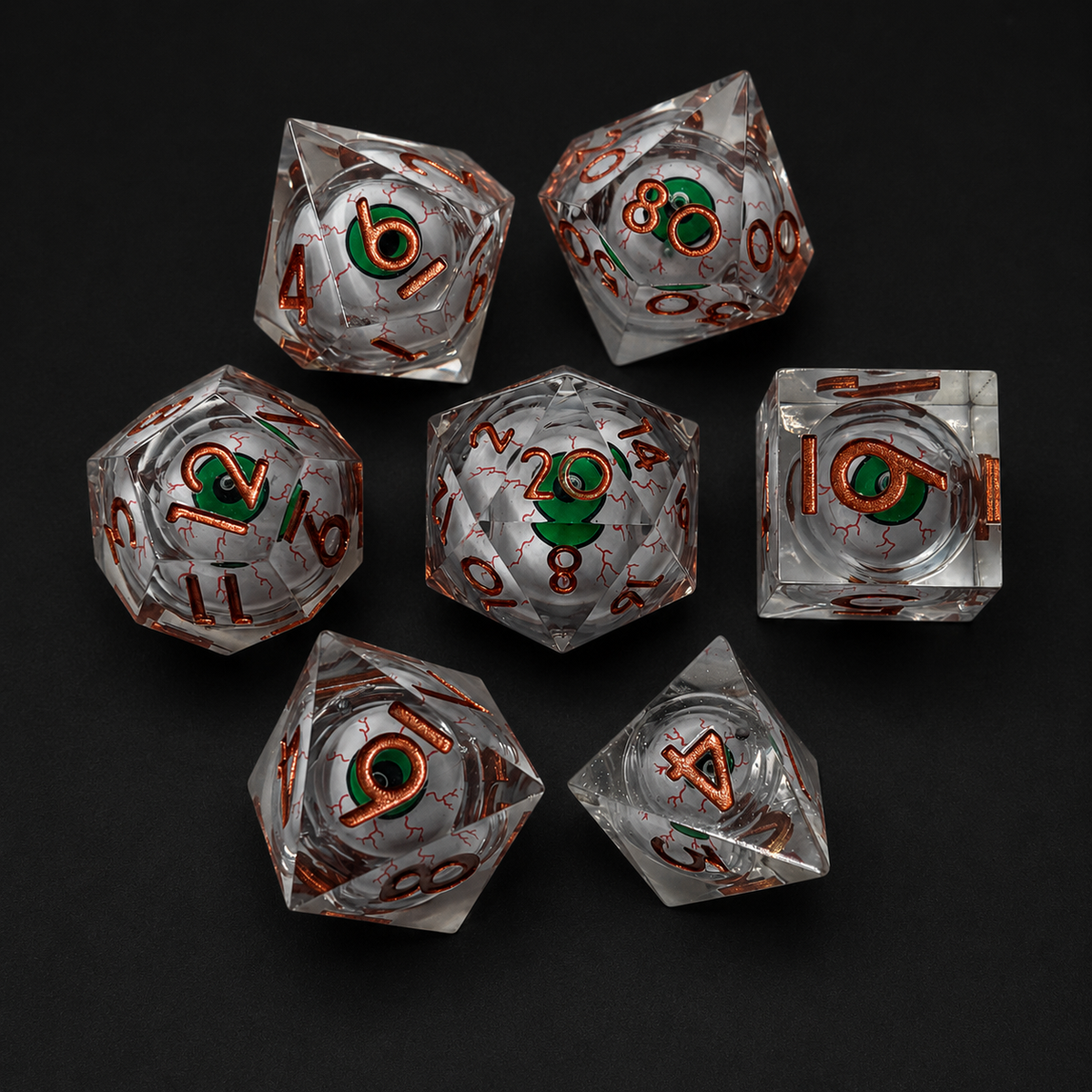 Eye Of Misfortune - Liquid Core Dice