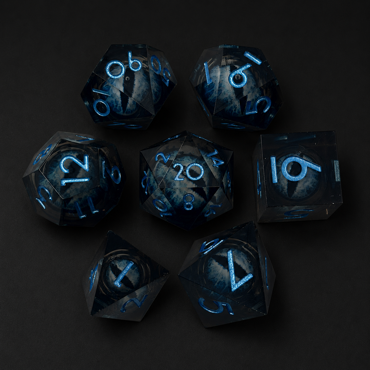 Blue Dragons Eye - Liquid Core Eye