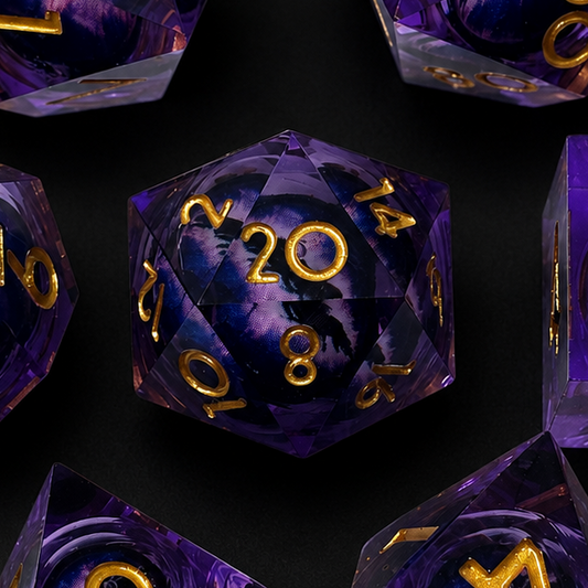 Purple Ominous Eye - Liquid Core Eye