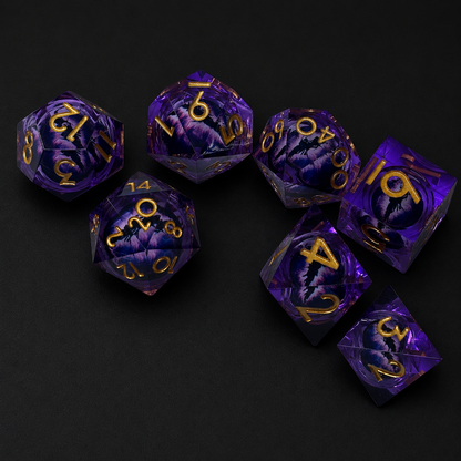 Purple Ominous Eye - Liquid Core Eye